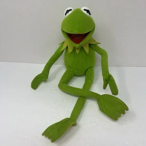 Muppets Kermit The Frog 16" Plush Stuffed Animal Toy Jim Henson - Picture 1 of 17