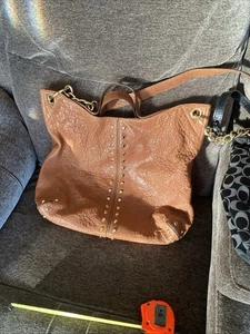 Michael Kors Schultertasche Leder mit Nieten  - Bild 1 von 13