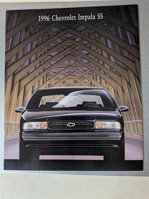 Folleto de EE. UU. Chevrolet Impala SS 7/95, Mj. 1996 Foto 1 de 4