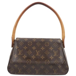 Authentic Louis Vuitton Monogram Mini Looping Shoulder Bag M51147 F/S - Picture 1 of 22