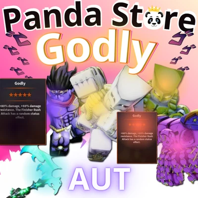 AUT A UNIVERSAL TIME SPEC ROBLOX All TOP Godlies -⭐ Cheap & Easy⭐ - Godly Stands AUT Roblox A Universal Time AUT