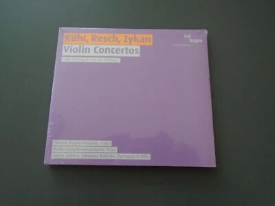 Patricia Kopatchinskaja - Kuhr, Resch, Zykan Violin Concertos 2008 New Sealed CD - Image 1 of 4