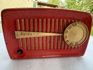 1955 Arvin Tube Radio model 840T untested - Picture 1 of 10