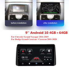 9'' Android 10 4GB＋64GB Car Stereo Radio GPS For Dodge Grand Caravan 2011-2020