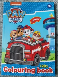 Malbuch Paw Patrol 128 Ausmal Motive A4 +20 Sticker für Kinder ab 3 Jahren NEU - Bild 1 von 8