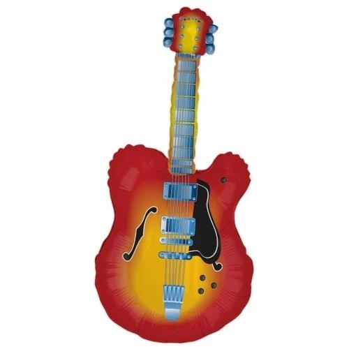 Electric Guitar Supershape Foil Balloon 89cm-35in - image 1 of 1