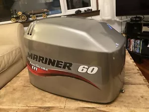 Mariner 60HP EFI Outboard Engine Cowling, Mariner 60HP EFI outboard Used - Picture 1 of 12