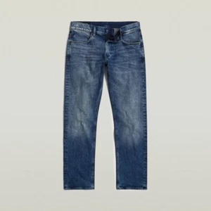 G-Star Raw Herren Jeans Hose Mosa Straight Fit blau D23692 C052 C606 faded casad - Picture 1 of 9