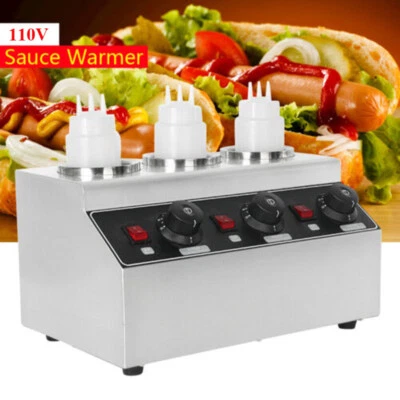 110V 1950ML Electric Hot Chocolate Sauce Warmer Cheese Jam Melt Maker Commercial - Image 1 of 4