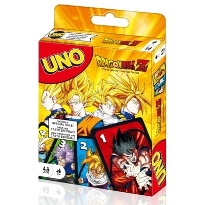UNO Dragonball Z Card Board Game Toy - image 1 of 4