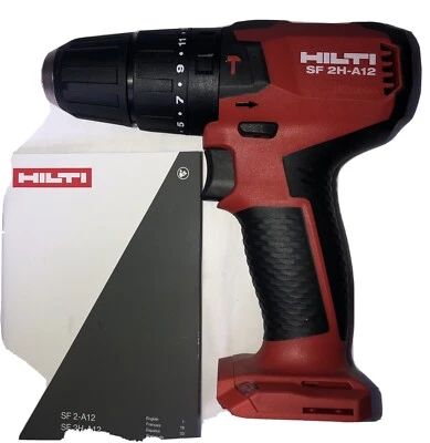 New SF 2H A12 HILTI Subcompact 12v Brushless Hammer Drill Driver No Battery Incl - Image 1 of 4