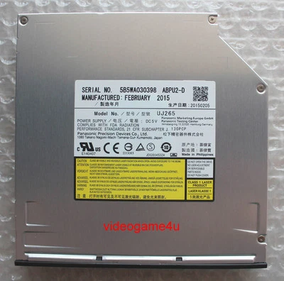 New UJ-265 UJ265A for Dell Alienware M15x 6X Slot-in Blu-Ray BD-RE Burner Drive - Image 1 of 4