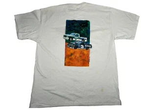 Vintage 1995 Single Stitch NASCAR Chevy Truck Dale Truck Mike Brickyard 400 XL￼ - Picture 1 of 17