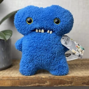 Fuggler Gaptooth McGoo - Blue Snuggler Edition - Soft Blue Funny Ugly Monster  - Bild 1 von 8