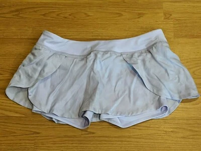 Skort Flutter Athleta Lavanda Roxa Lilás - Médio - Imagem 1 de 3