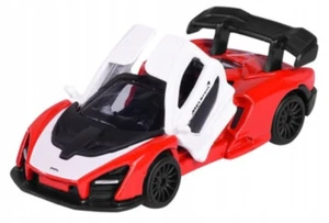 Coches de carreras Majorette McLaren Senna rojos escala 1:64 coche modelo diecast de 3 pulgadas - Imagen 1 de 4