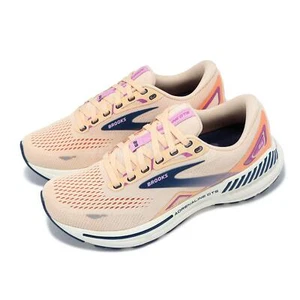Brooks Adrenaline GTS 23 Apricot Blue Orchid Women Running Shoes 1203811B-795 - Imagen 1 de 8