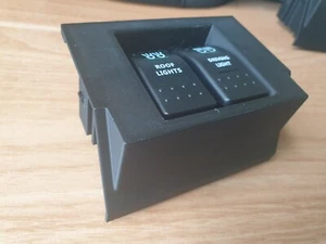 Land Rover Discovery 1 2 TD5 V8 TDI Carling 2 Switch Panel for Ashtray Coin tray - Picture 1 of 6