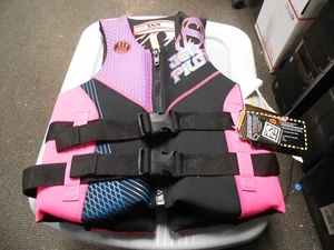 NOS JetPilot Pink/Black XS/S PFD Personal Floating Device Vest WJP-15242-PK-SS - Picture 1 of 8