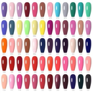 CANNI GEL POLISH TOP SELLING COLOURS UVE LED SOAK OFF GEL NAIL POLISG CLEARANCE - Picture 1 of 11