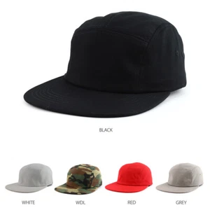 5 Panel Racer Cotton Baseball Cap - FREE SHIPPING - Picture 1 of 13