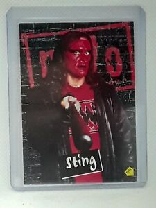 Sting 1998 Topps WCW / NWO Wrestling Stickers - #S4 -