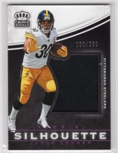 2017 Panini Crown Royale James Conner Pink Rookie Silhouette Jersey #190/250 - Bild 1 von 2