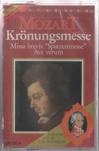 Mozart Krönungsmesse Missa brevis "Spatzenmesse" Ave verum Klassik MC NEU - Bild 1 von 2