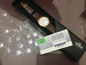 OROLOGIO TISSOT MODELLO PR 50 QUARZO SWISS MADE.USATO.LUNETTA PLACCATO ORO. - Foto 1 di 8