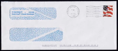 US Stamp Scott # 3632 Plate Number 5555 Single on Cover - 37 Cents 2002 Flag XF - Image 1 of 2