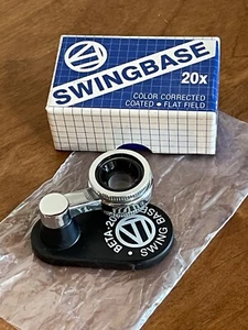 Swingbase 20X Eyepiece magnifier in box Optical Lupe Loupe Color Corrected - Picture 1 of 4