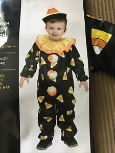 Child / Toddler Costume (Fun World) Candy Corn Costume Sz L (3T-4T) New 
