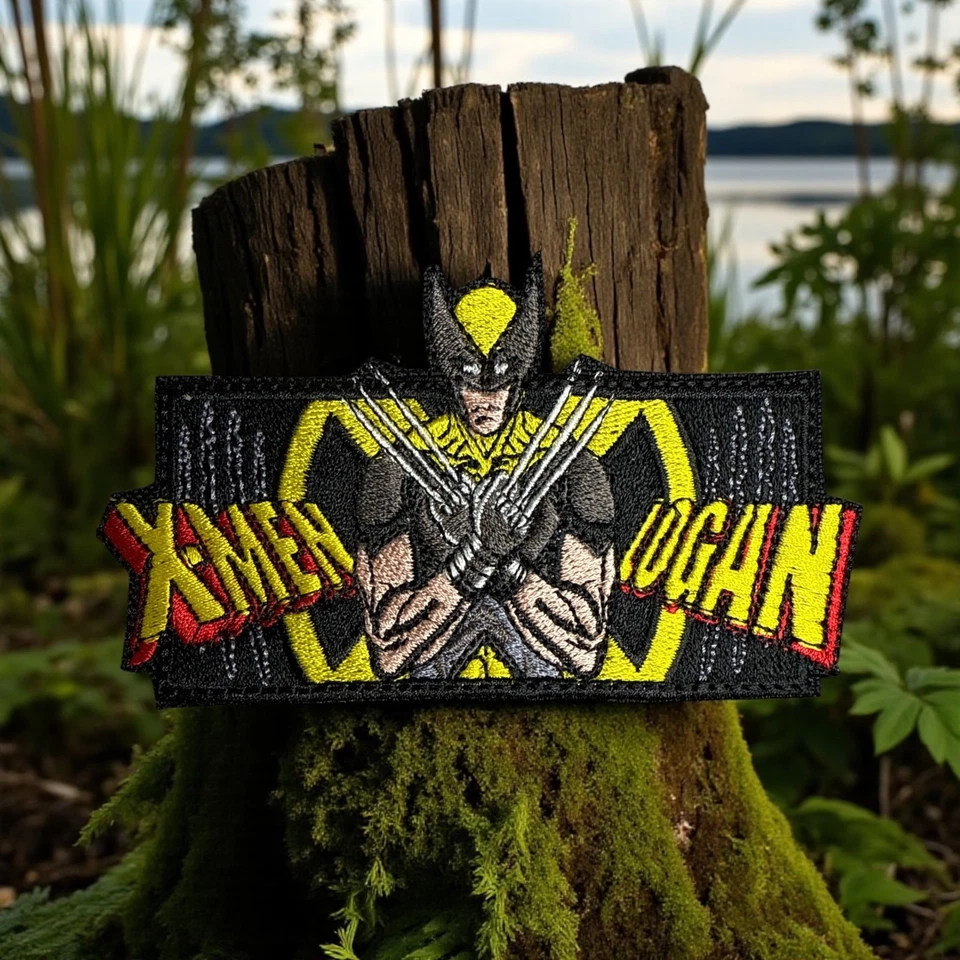 X-Men Wolverine Embroidery Patch 2.54" X 4.50" - Image 1 of 4