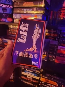 Late Night With The Devil Artpiece VHS - Picture 1 of 2