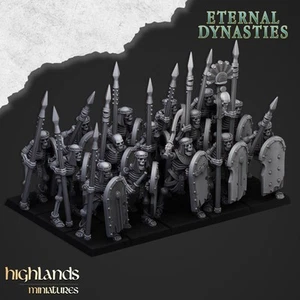 Eternal Dynasties - Lancers Skeletons - Imagen 1 de 17