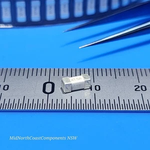 1808 SMD Fast Blow Non Reset Ceramic Fuse F 1.5A 125V 6.2 x 2.5mm - Imagen 1 de 5