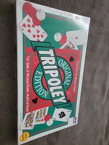 1997 CadacoTRIPOLEY Original Edition Game of Michigan Rummy Hearts & Poker NEW - Picture 1 of 5
