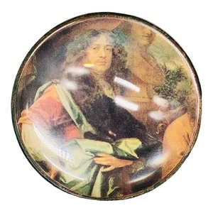 Vintage Nigel Pain Sir Peter Lely Briefbeschwerer handgegossenes Glas England viktorianisch - Bild 1 von 8