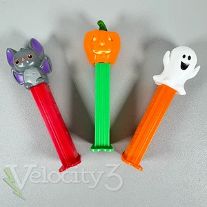 Halloween PEZ Dispensers - Bat, Pumpkin & Ghost - Cute & Spooky Collectible Pez - Picture 1 of 22