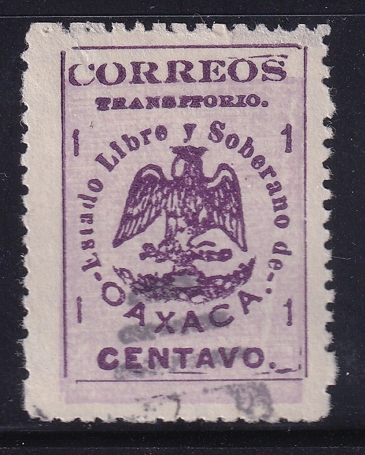 udk24 México 1915 Oaxaca provisional Sc#414 Foto 1 de 1