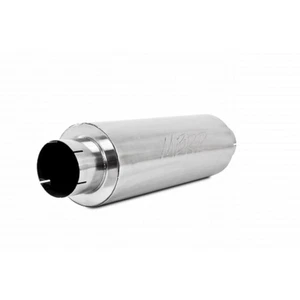 Silenciador de escape universal único MBRP Armor Plus 5" x 31" de acero inoxidable M2220S - Imagen 1 de 3