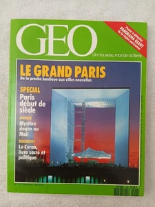 GEO N°153 11/1991 LE GRAND PARIS - PARIS DU DEBUT DE SIECLE - PAYS DOGON MALI - Picture 1 of 3