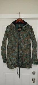 Burton Dry ride Womens snowboard jacket  Camo Green Sz S  - Picture 1 of 5