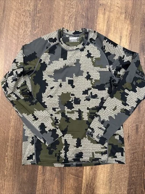 KUIU Peloton 118 Long Sleeve Crew Base layer Men’s Medium Verde 2.0 - Image 1 of 4