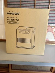 Toyotomi Oil Fan Heater Matte White LC-33NW 5.0L 100V NEW From Japan - Picture 1 of 4