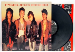 PSEUDO ECHO - LOVE AN ADVENTURE - ROCK LP RECORD RCA 1985 - Picture 1 of 2