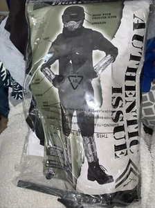 Size Medi8/10 New Without Tags Authentic Issue Gaming Fighter Costume Kids/child - Picture 1 of 6