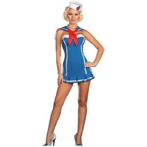 Dreamgirl Sailor Stormy Sky sailor girl costume NEW - Picture 1 of 3