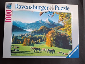 Puzzle Berchtesgaden gegen Watzmann 1000 komplett Ravensburger Sammlung Paket - Bild 1 von 1
