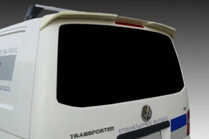 REAR ROOF SPOILER TAILGATE FOR VOLKSWAGEN TRANSPORTER T5 PU UNPRIMED - Picture 1 of 2